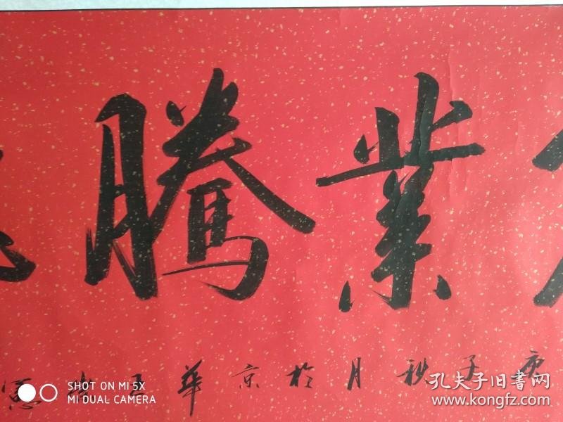 王崇宪书法横幅宏业腾飞