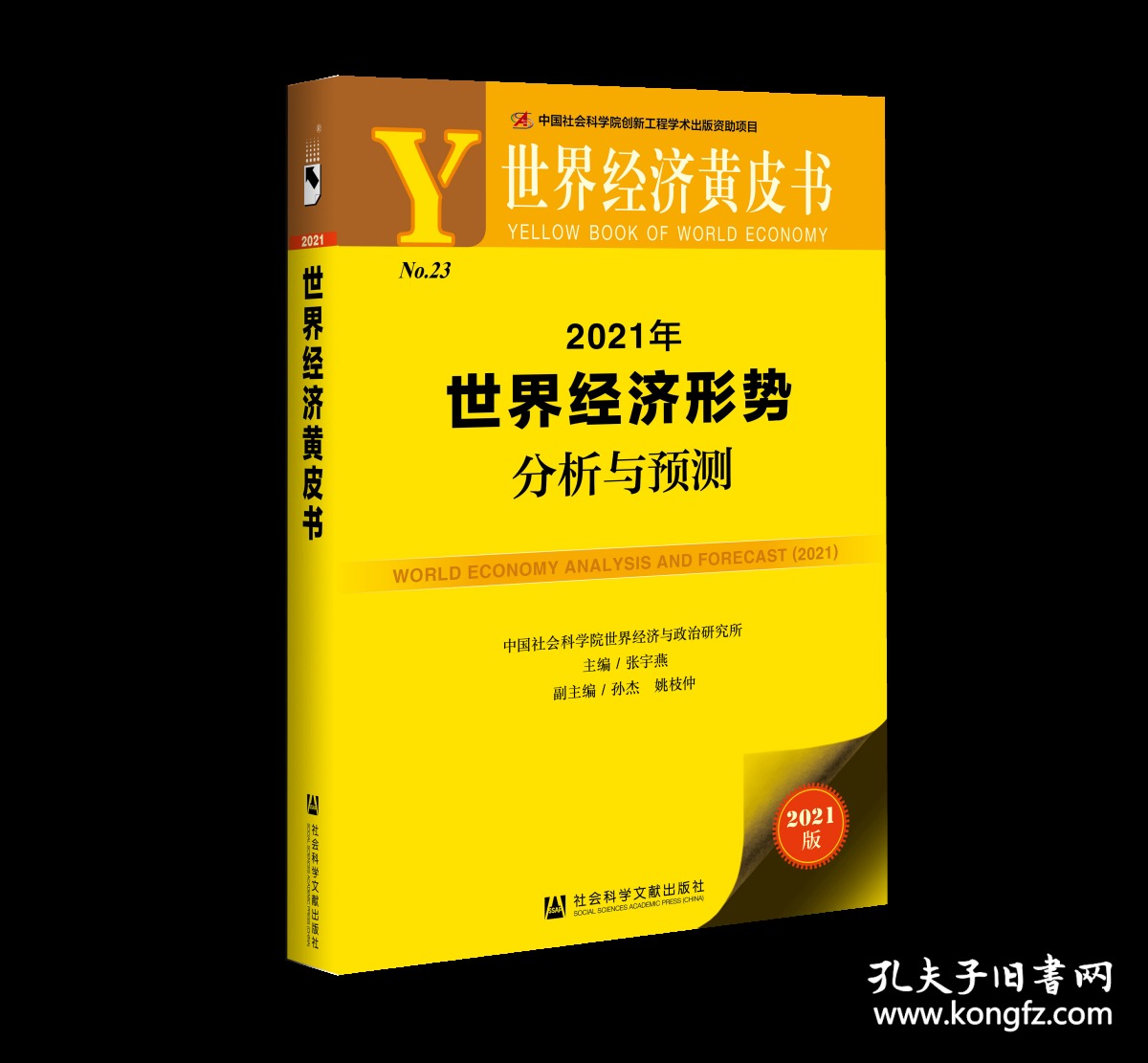 2021年世界经济形势分析与预测 世界经济黄皮书 张宇燕 主编;孙杰