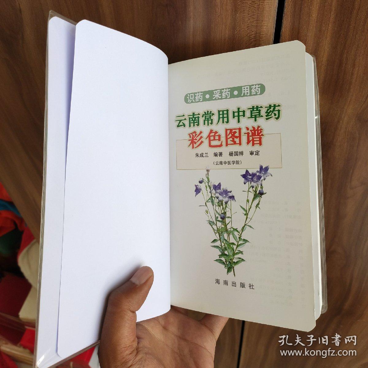 云南常用中草药彩色图谱(识药 采药 用药)
