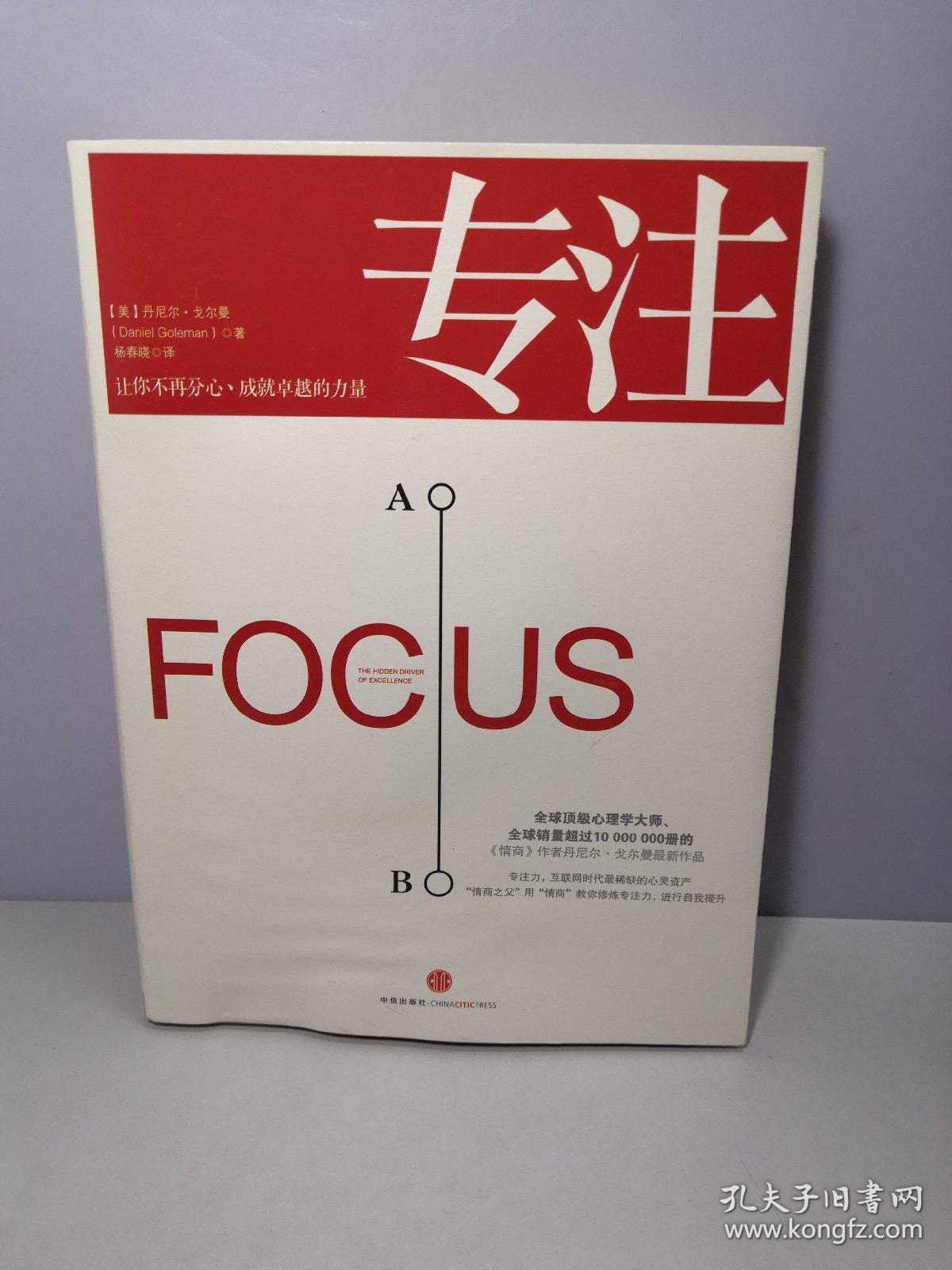 专注:focus: the hidden driver of excellence