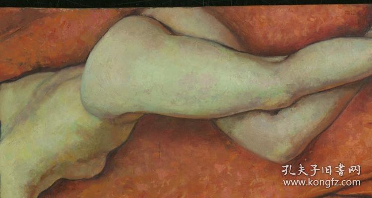 朱乃正中国油画油画女人体 复制品 画芯 可装裱 画框横幅横披a5e1