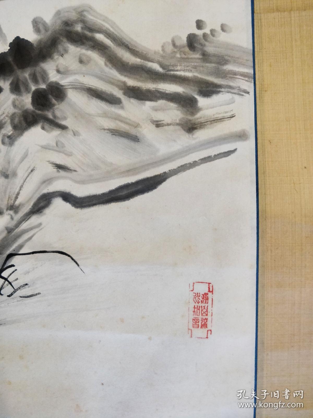富冈铁斋至友石川鸿斋墨竹大条屏