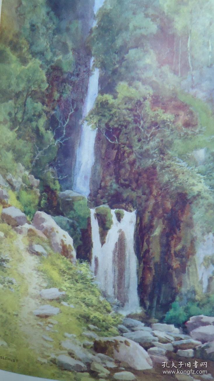 1915年ewhaslehustbeautifulenglandtheenglishlakes水彩画大师海斯勒