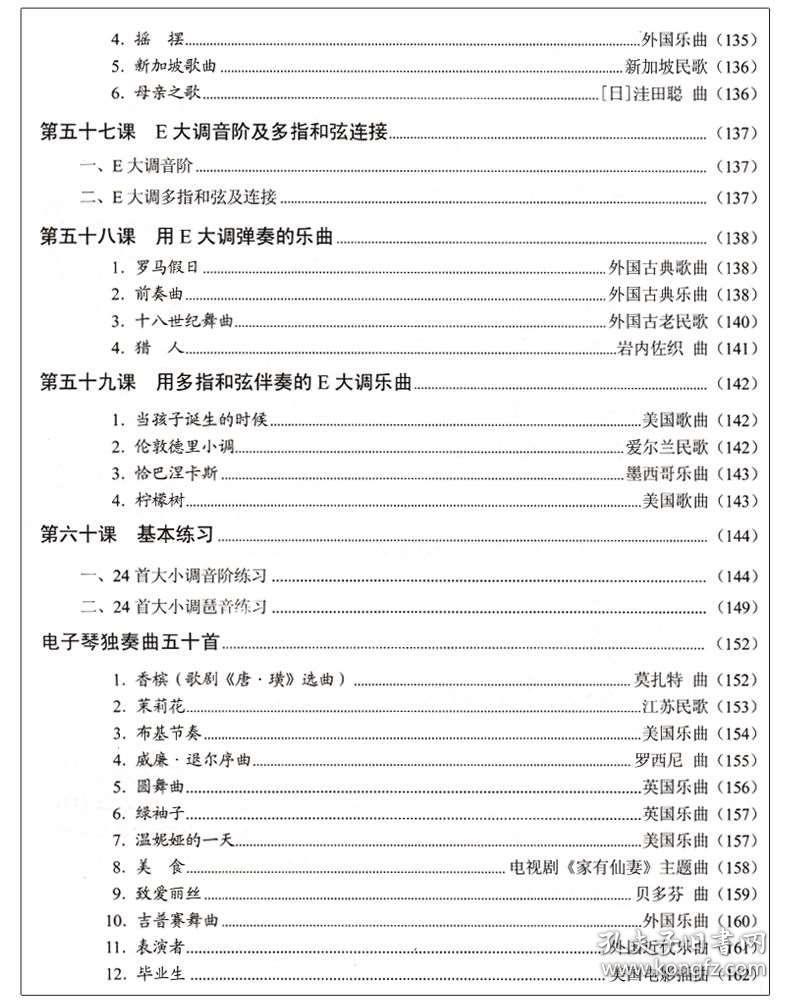 宝宝电子琴入门曲谱_电子琴入门曲谱(3)