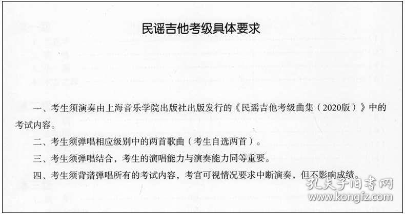 民谣吉他考级证书查询曲谱_民谣吉他考级证书图片