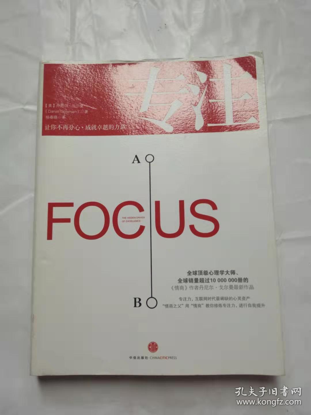 专注:focus: the hidden driver of excellence