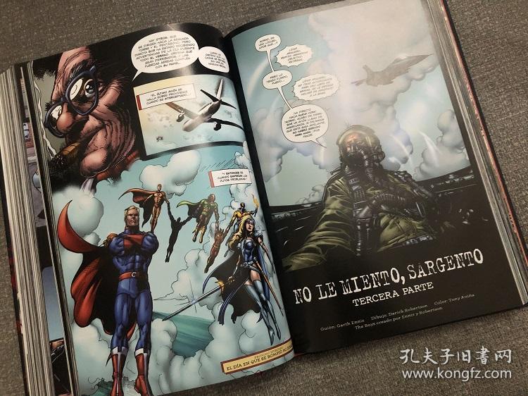 原版西班牙文 the boys integral 1 另类英雄漫画黑袍纠察队