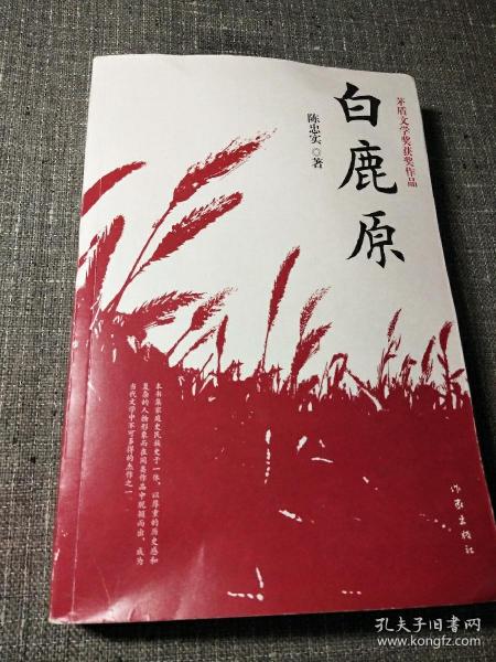 白鹿原(陈忠实 著)_简介_价格_文学书籍_孔网