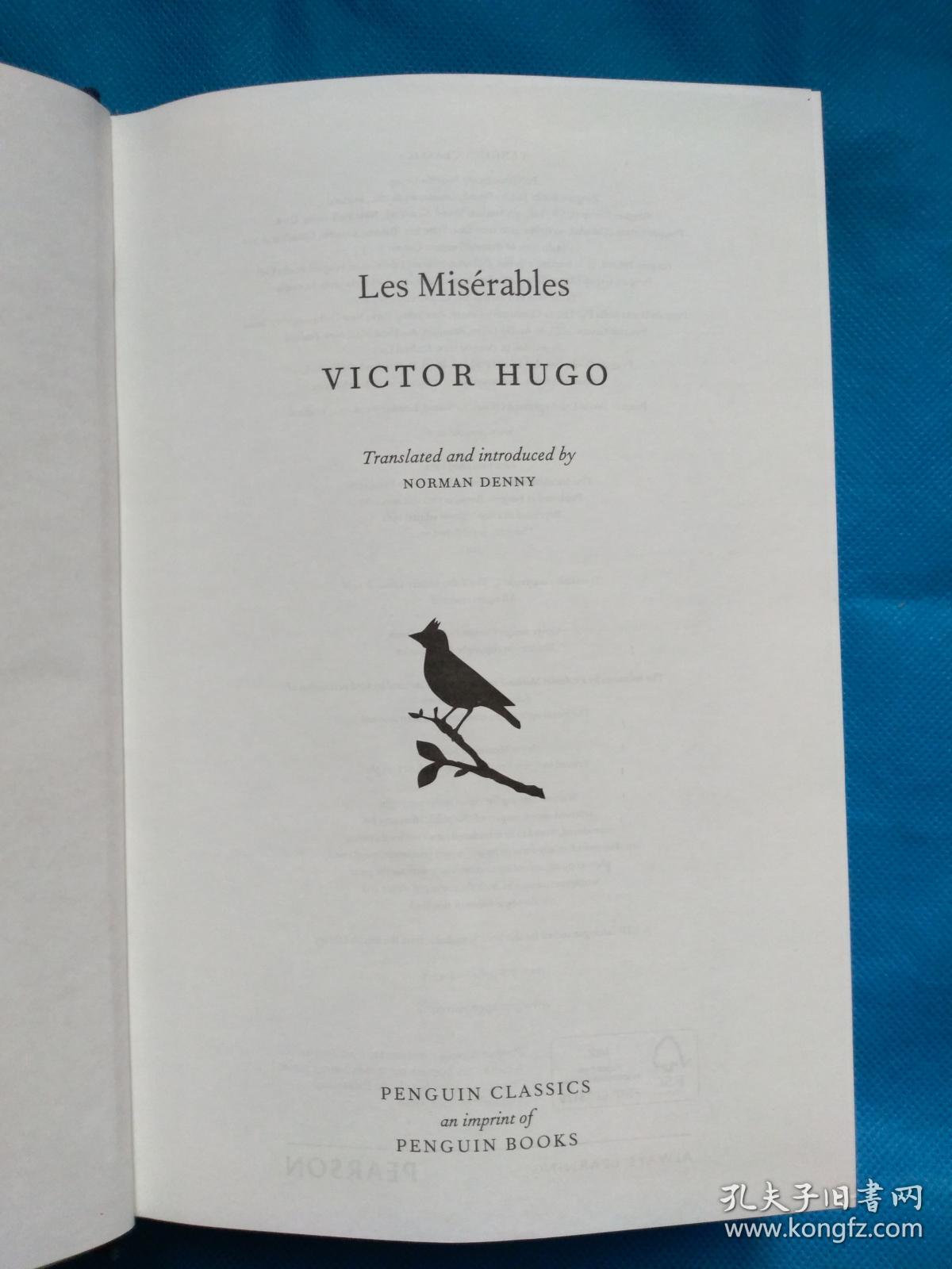 lesmiserablesbyvictorhugo雨果悲惨世界英文版全本normandenny译本