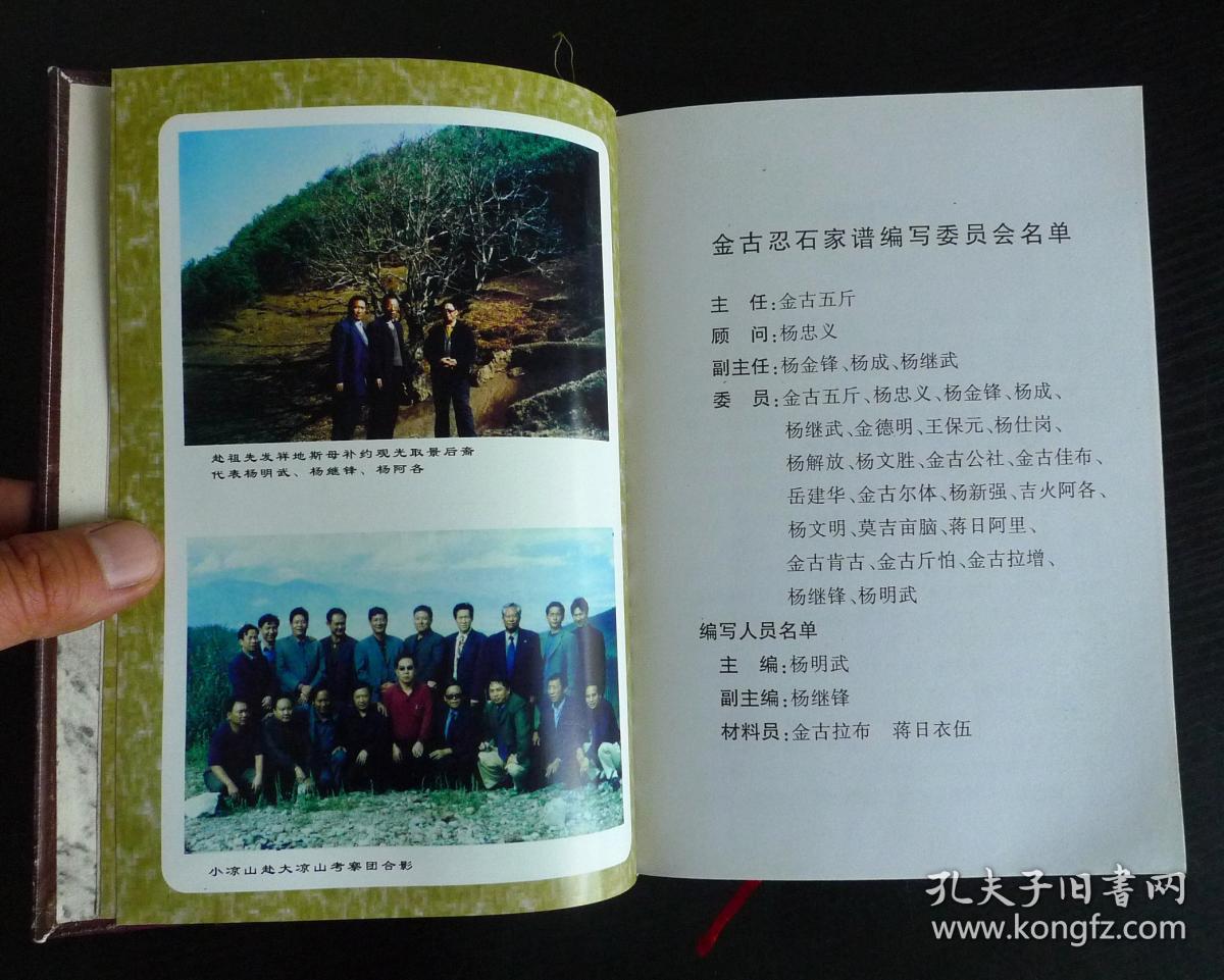 金古忍石家谱四川云南大小凉山地区彝族家谱