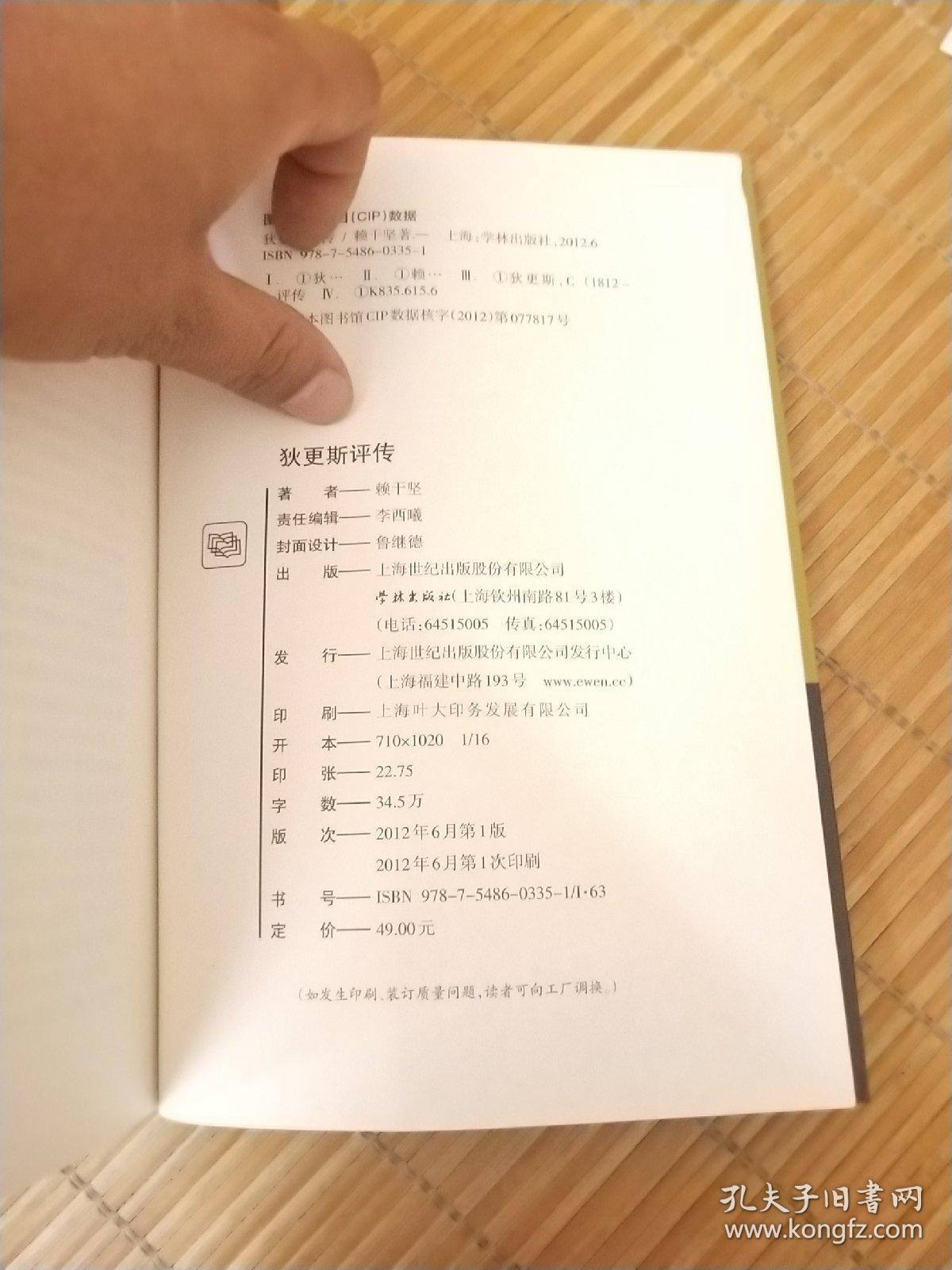 比较文学与世界文学研究丛书:狄更斯评传