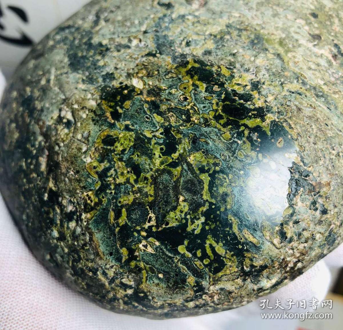 陨石原石,七彩龙纹陨石,大块头,近4斤半重,纹路极其漂亮,非常稀有,"
