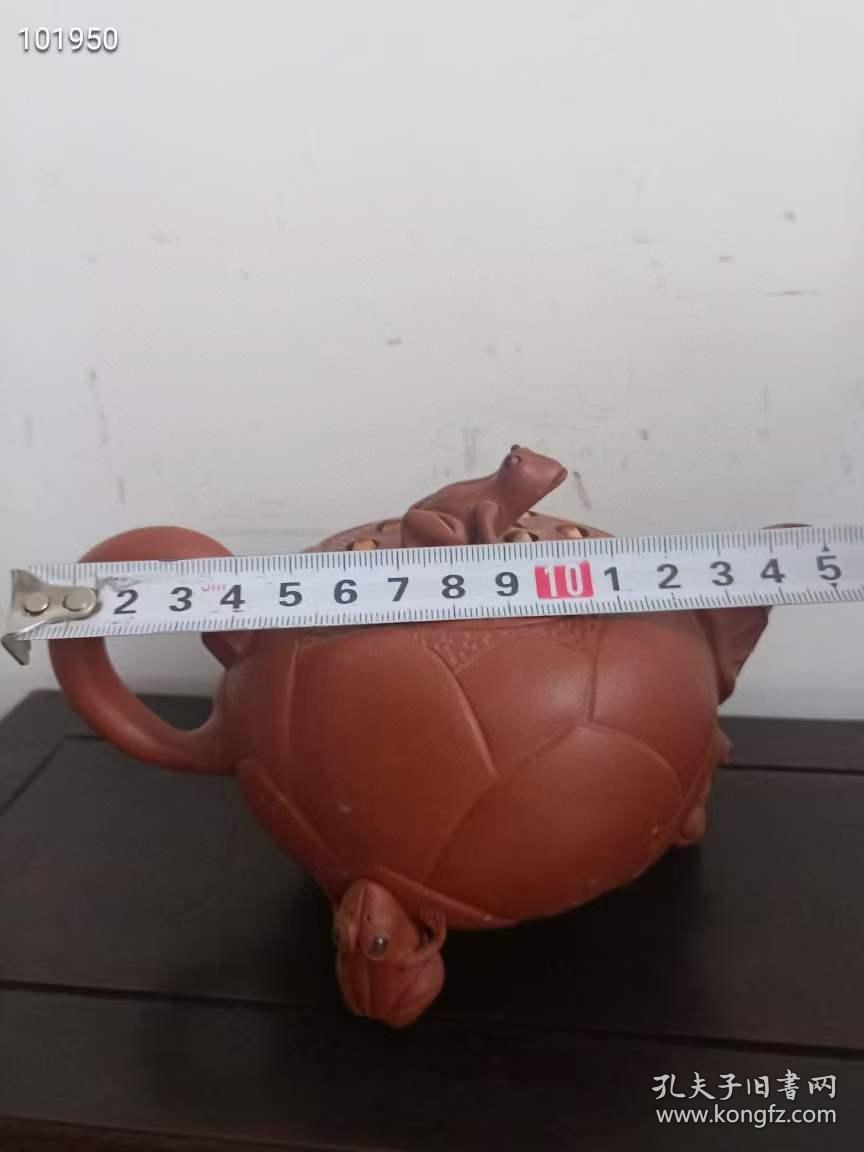 名人欣梅手工制作紫砂壶一个