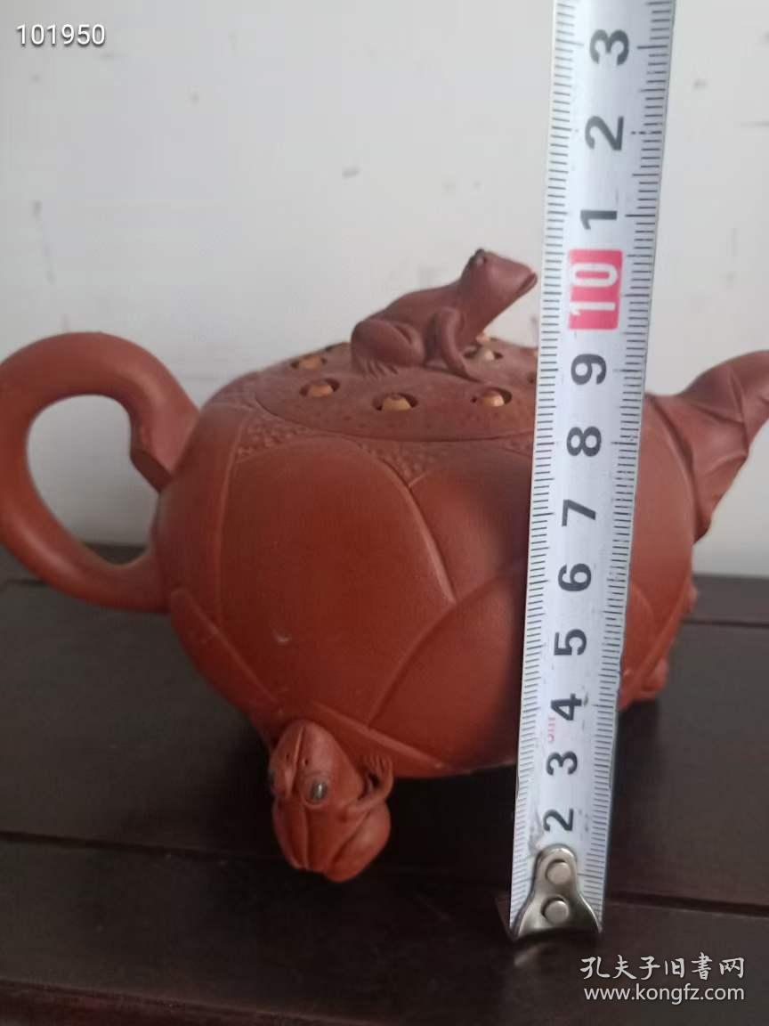 名人欣梅手工制作紫砂壶一个