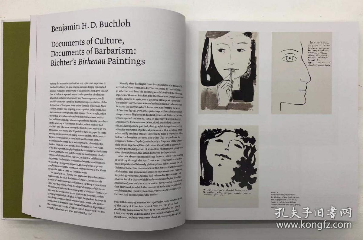 现货原版 格哈德·里希特gerhard richter德国视觉抽象表现艺术家画册