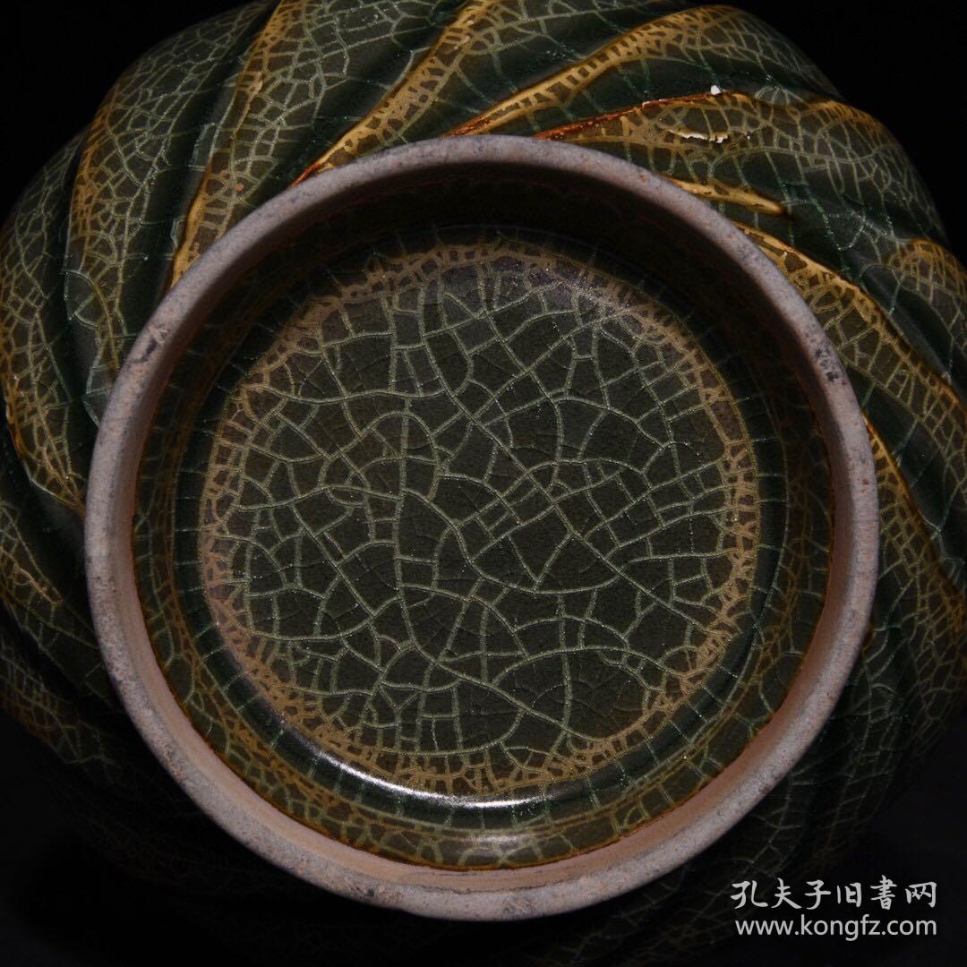 溪口窑葫芦瓶 23x13.