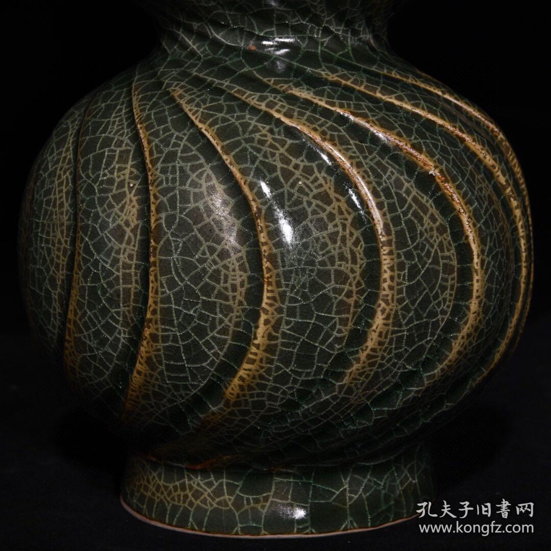 溪口窑葫芦瓶 23x13.