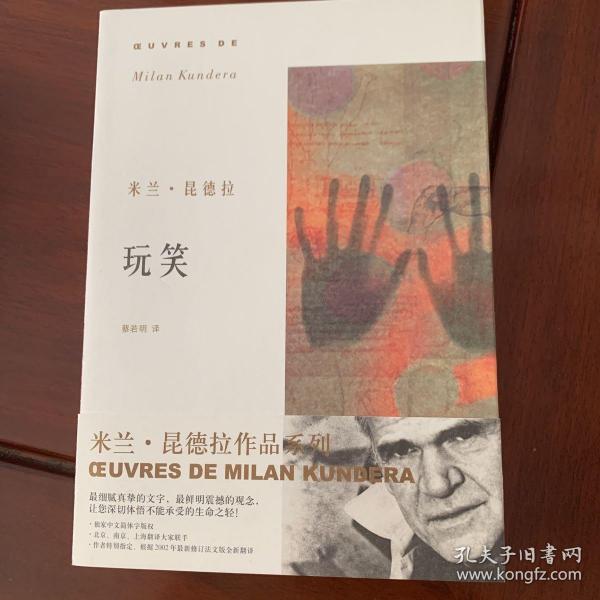 《玩笑》低价购书_米兰·昆德拉 著;蔡若明 译_小说_孔网
