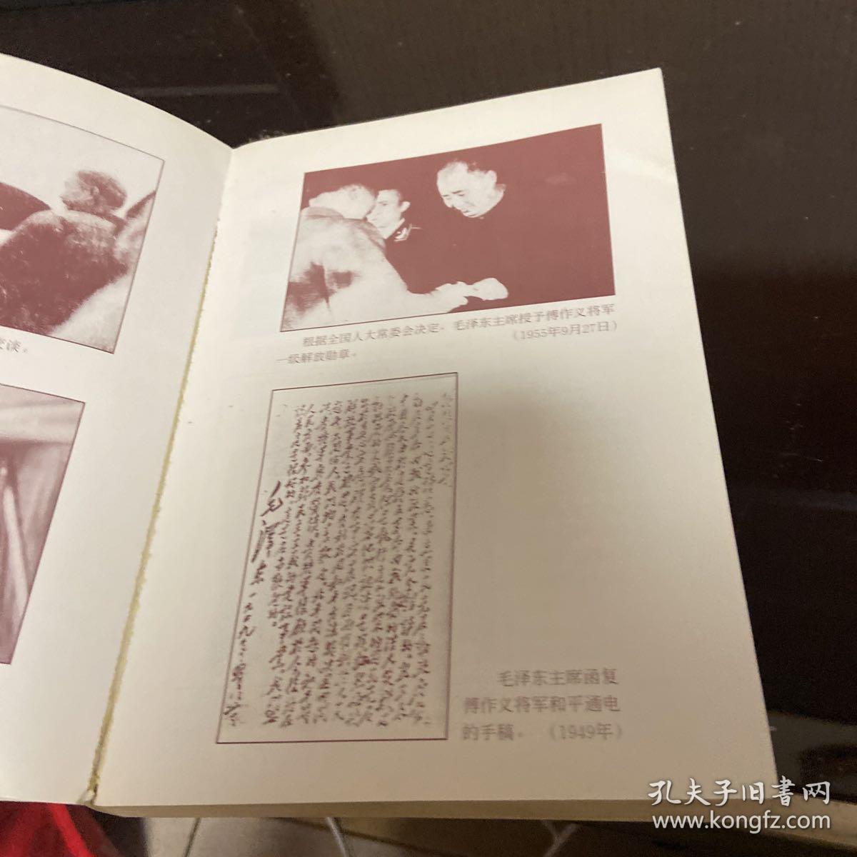 傅作义传