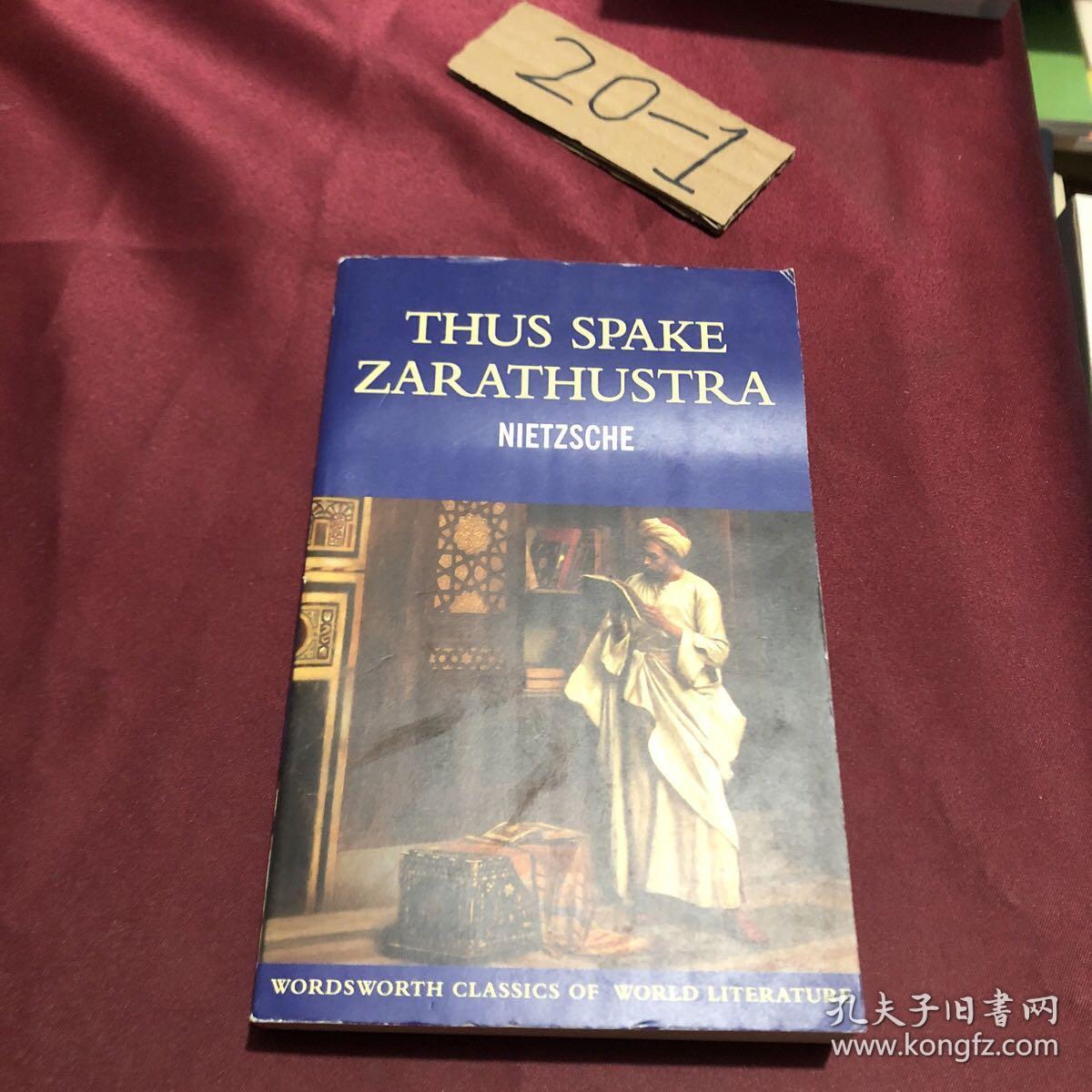 Thus Spake Zarathustra