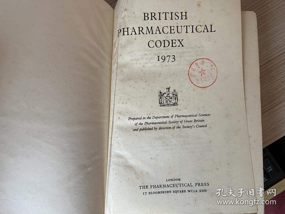 [FULL]  british pharmaceutical codex 1973.zip