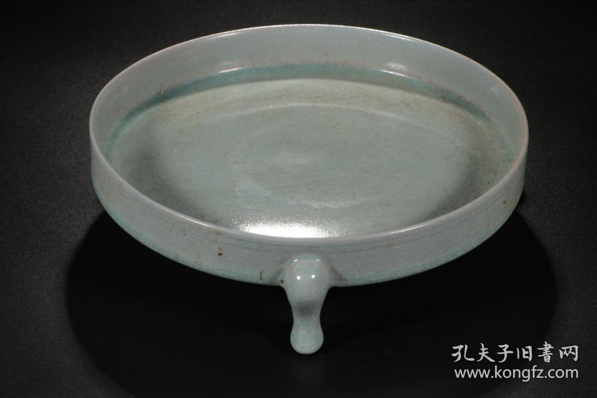 宋代,汝窑三足洗