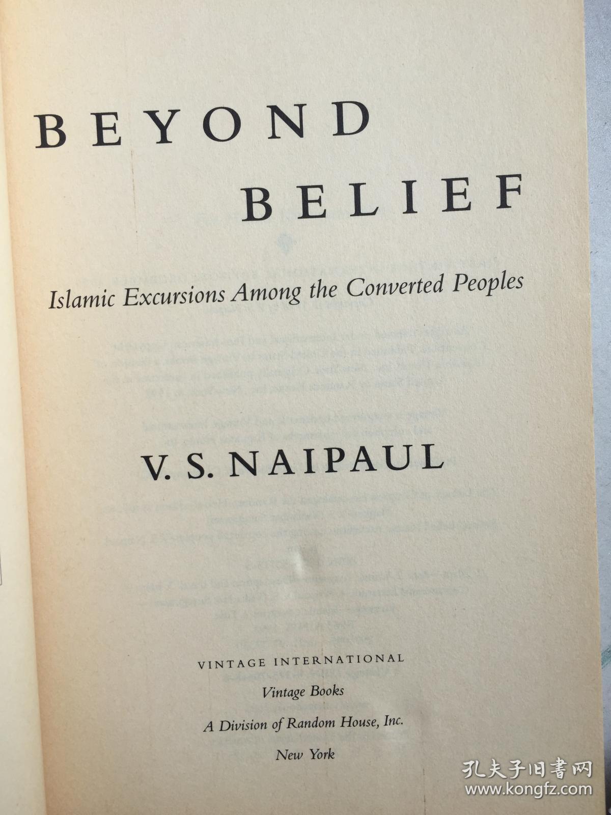converted,declined beyond belief: islamic excursions among the converted peoples