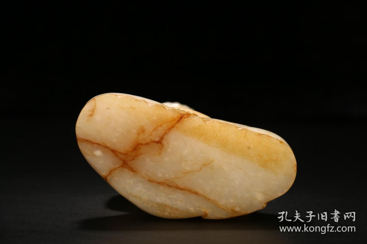 清代和田玉佛