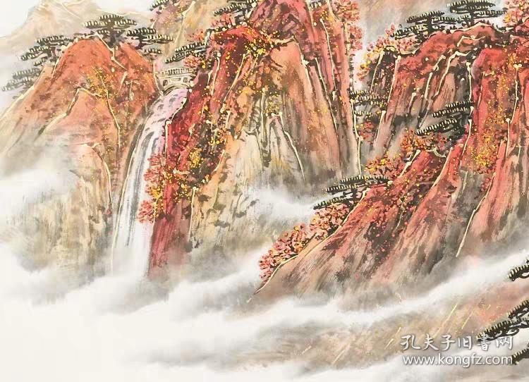 陈大章山水画作品