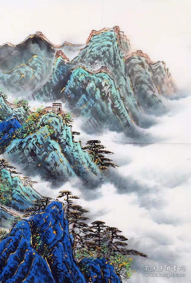 陈大章山水画作品