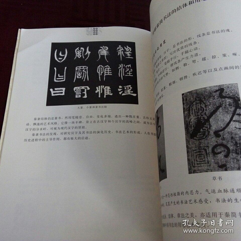 里耶秦简书法指要_张文绪 彭成刚_孔夫子旧书网