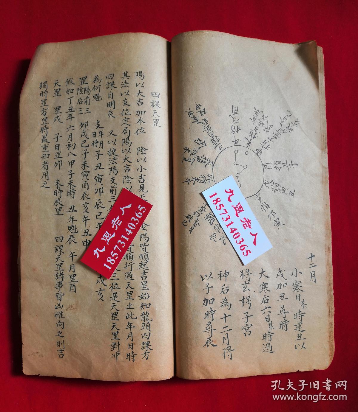 罕见:清代精写,带绘图解说【三天秘诀天罡真秘】天罡祖炁杀诀,天罡