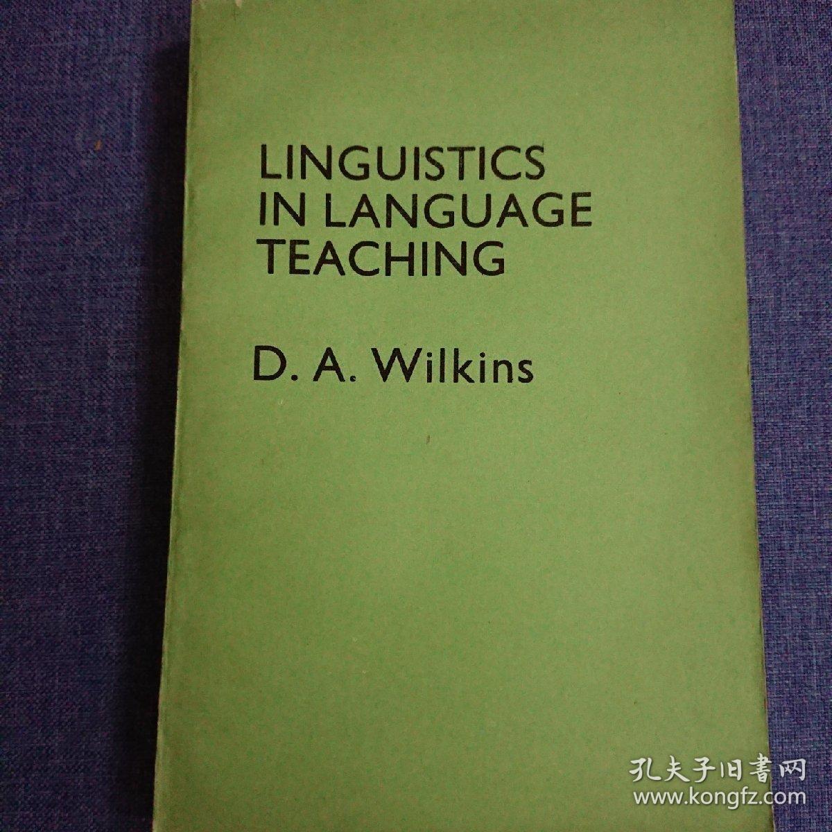 liguistics in language teaching 英语教学中的语言学