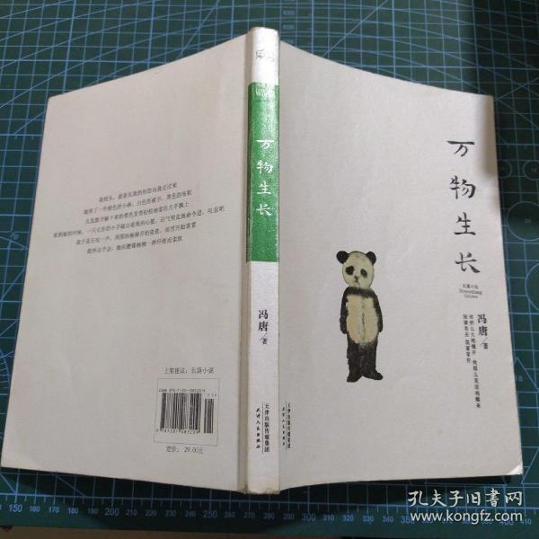 《万物生长》低价购书_冯唐 著_小说_孔网
