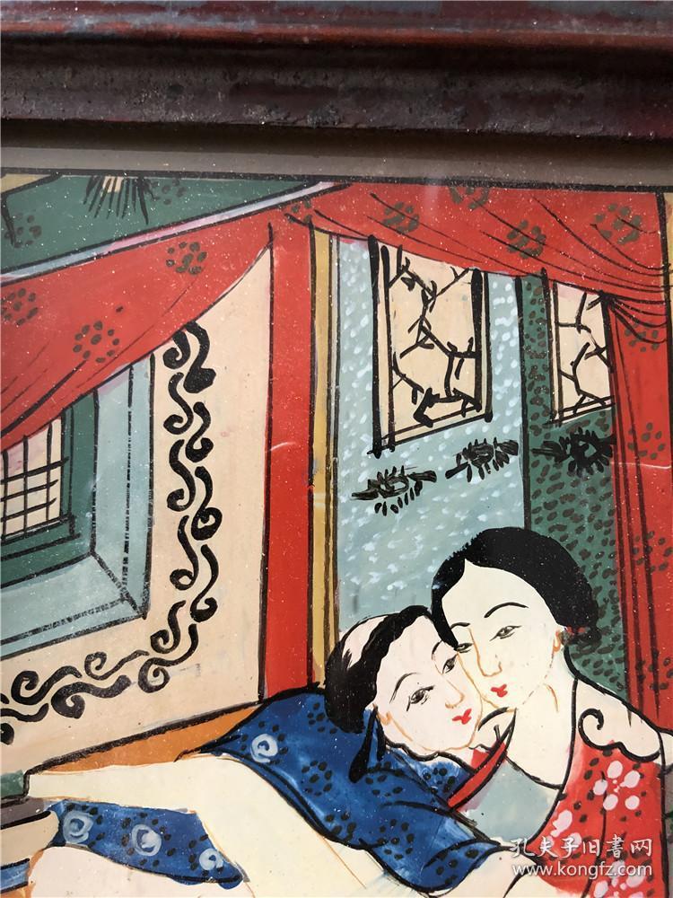 品相描述:九品                      古代结婚压箱底的,尺寸15.