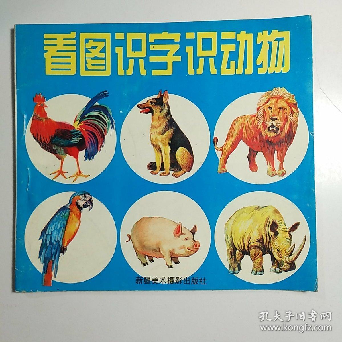 看图识字 识动物