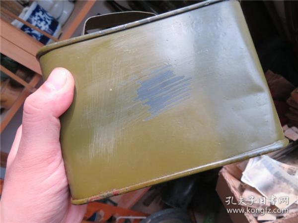 老物件收藏 1940年代 舶来品德国造 老铁皮盒子