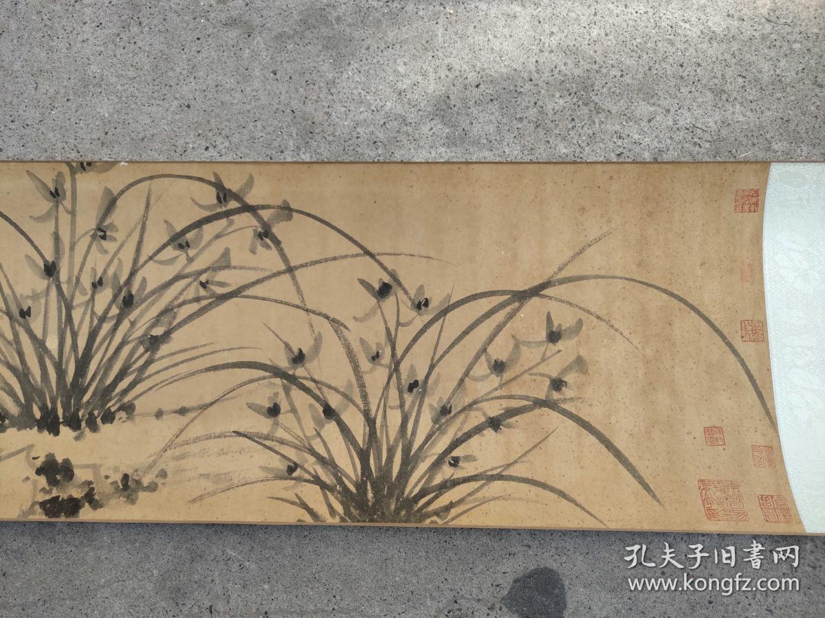 文征明兰竹手卷