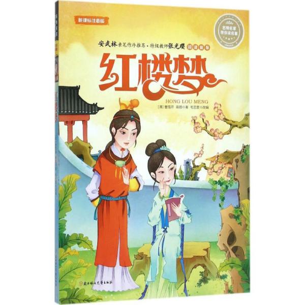 《名师名家带你读名著 红楼梦》[清]曹雪芹,高鹗 著;毛艺霏 编_孔网