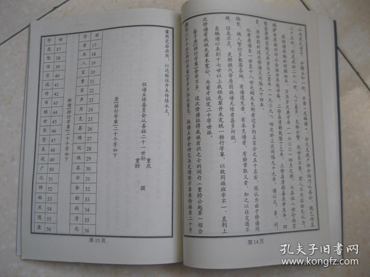 世字:有本人宜重家声用克昌绵武氏家谱宿州市埇桥区韩氏族谱武氏家谱