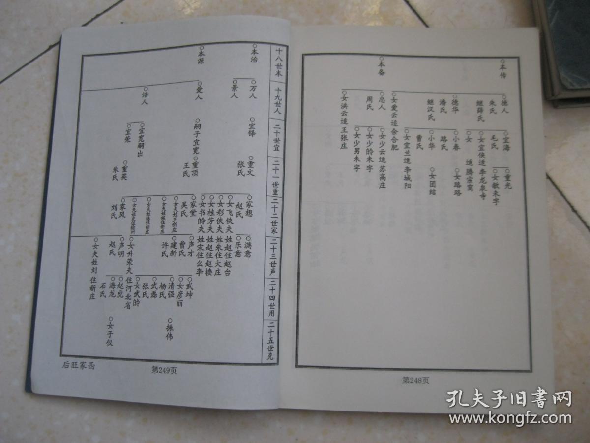 武氏家谱山西省太原市古交市武家庄武氏家谱丰山堂家谱图片河北枣强县