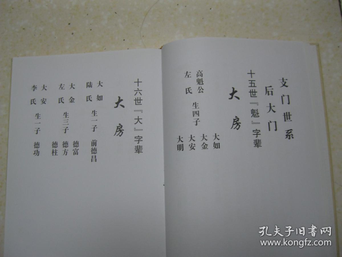 扶风堂.先祖从江苏灌云大伊山迁来.