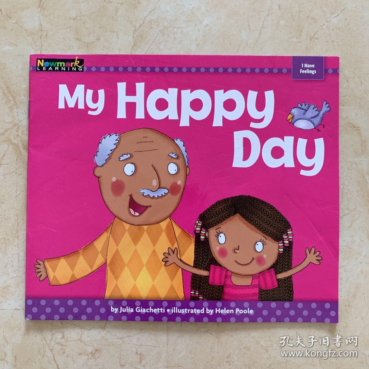 少儿英语绘本 my happy day