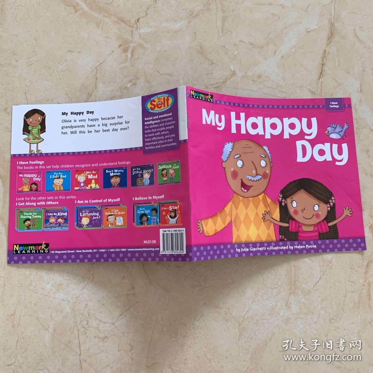 少儿英语绘本 my happy day