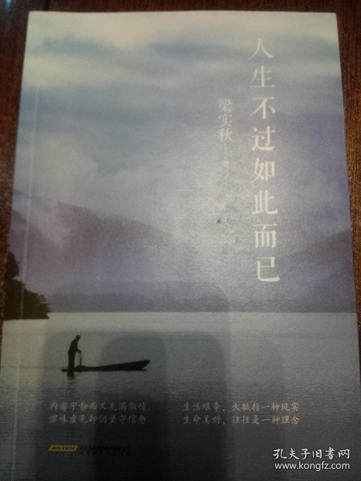 人生不过如此而已