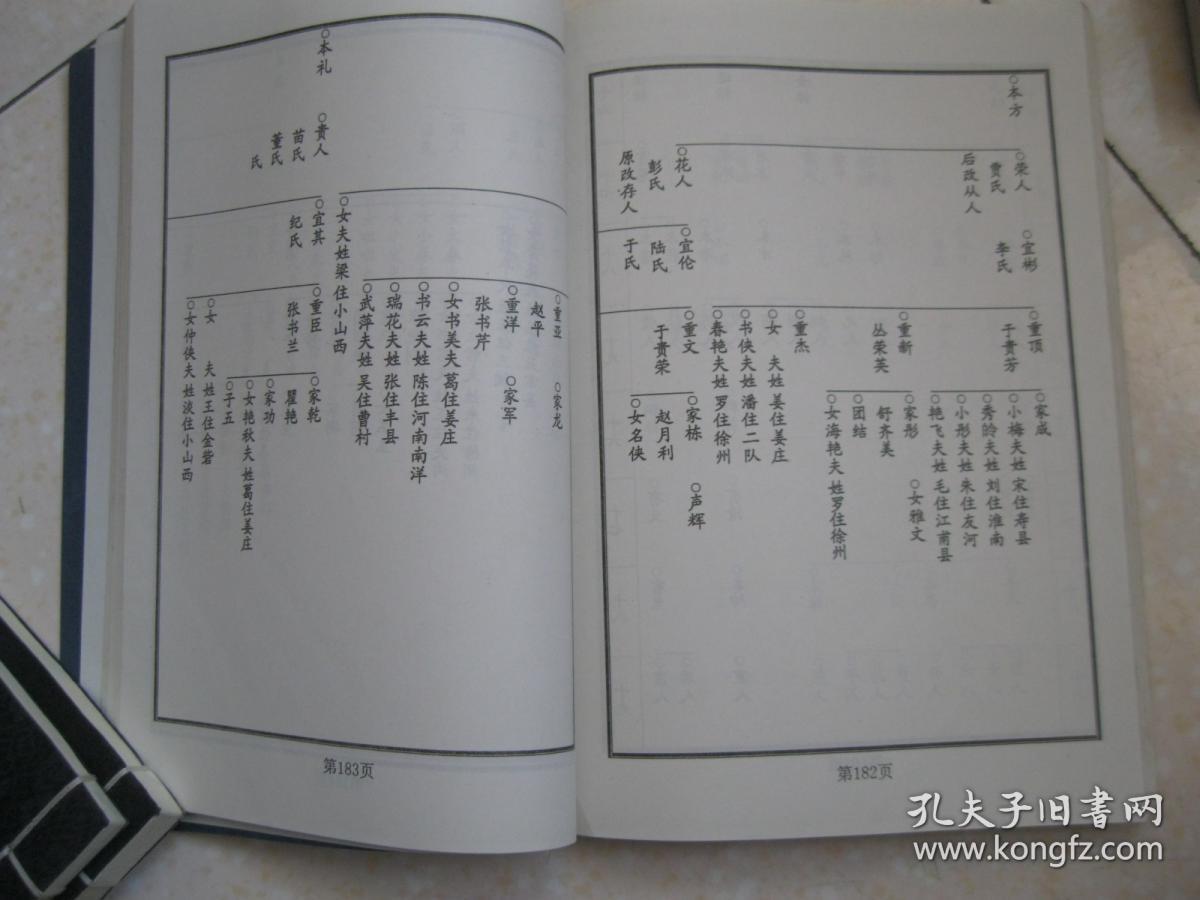 鼻祖讳成.世字:有本人宜重家声用克昌绵武氏家谱丰山堂安徽