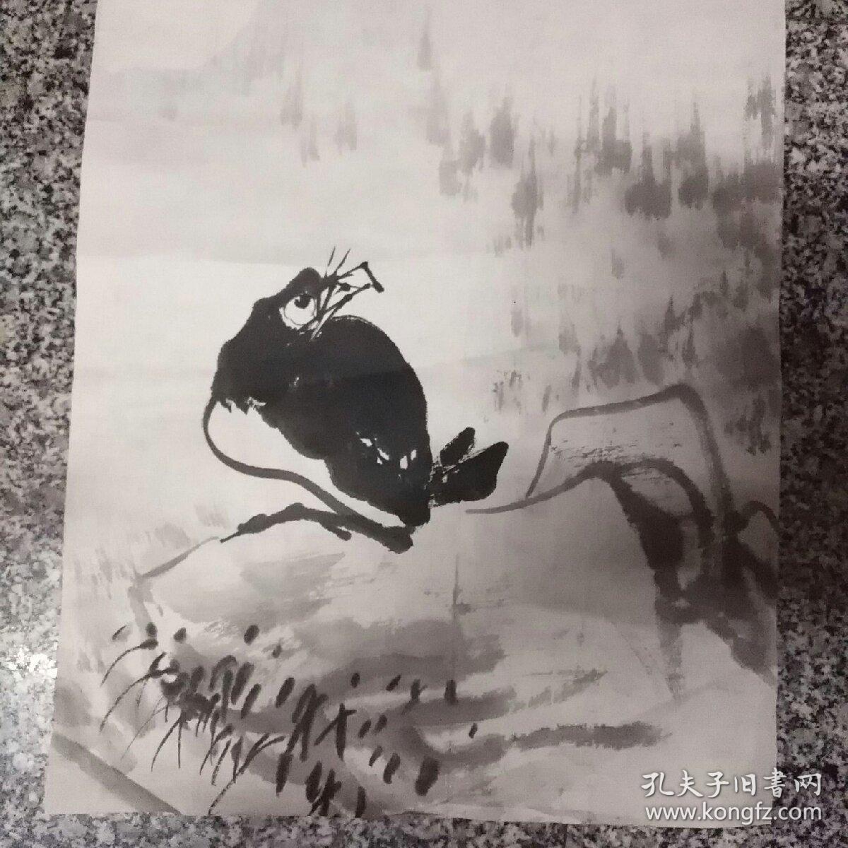 郑宗修一一花鸟画1件