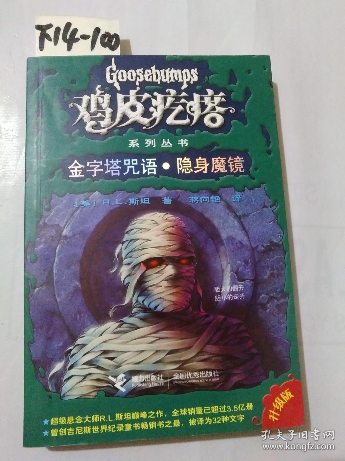 鸡皮疙瘩系列丛书:金字塔咒语·隐身魔镜((美)r.l.