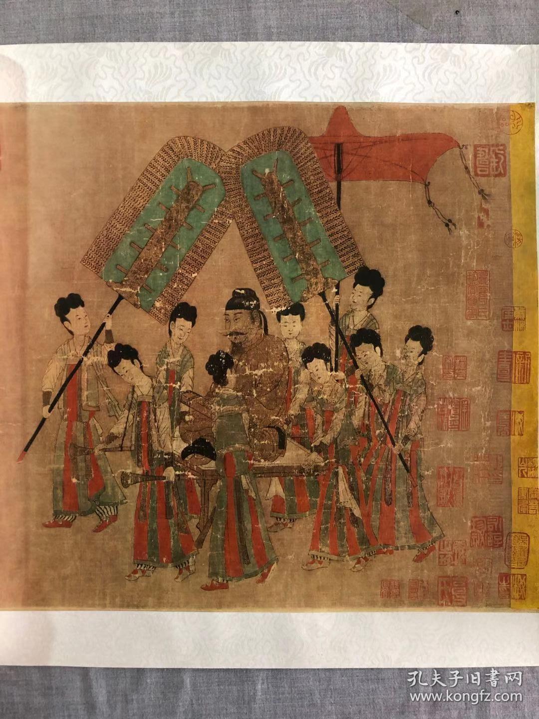      《步辇图》是唐朝画家阎立本