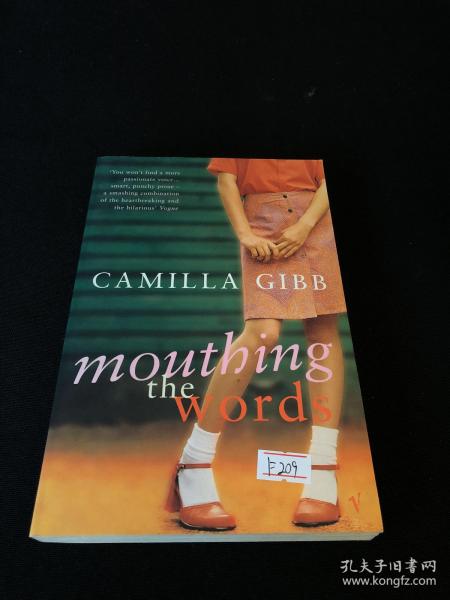 mouthing the words